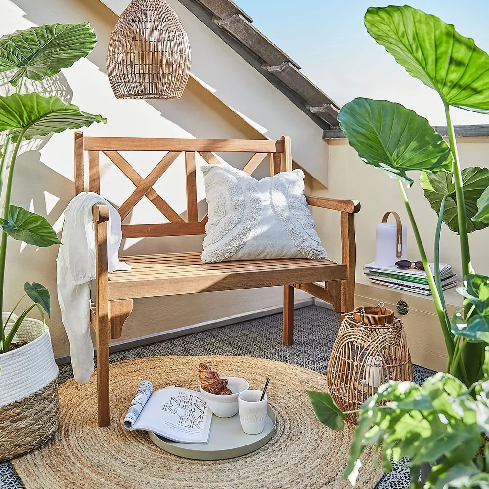 PEACEFUL HOME rattan lámpás 46cm