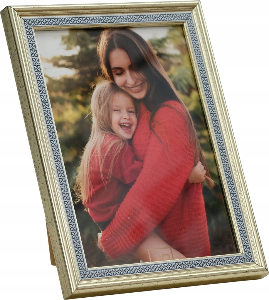 Képkeret 15x21 Camila Silver mintás