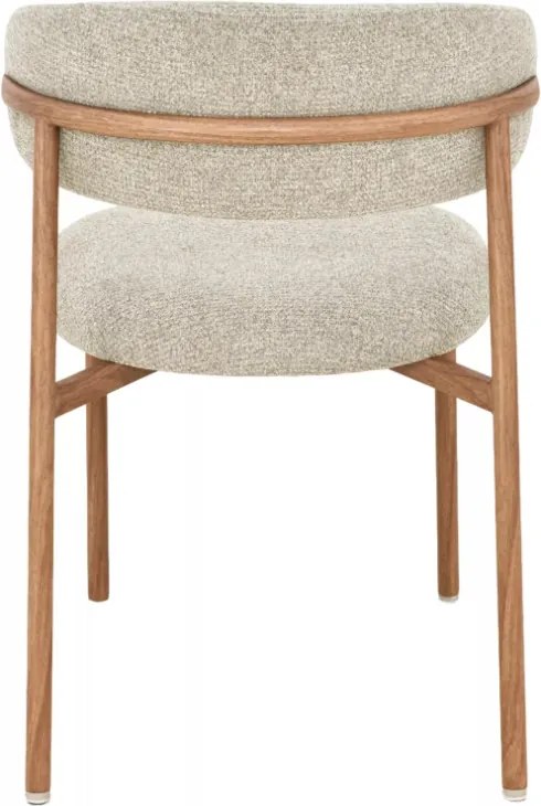 Elton II étkezőszék bézs/tölgy