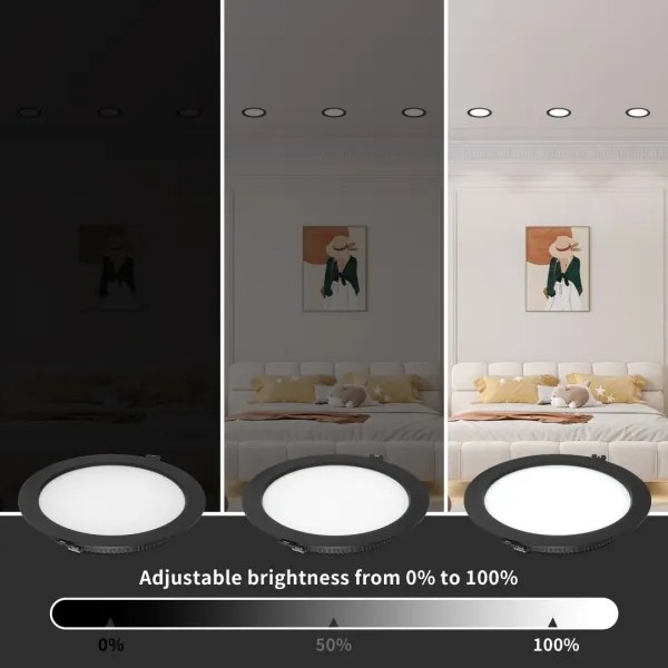 Immax NEO 07295L - LED dimmelhető beépíthető downlight, 36W, 230V, Wi‑Fi, átm. 23 cm, fehér