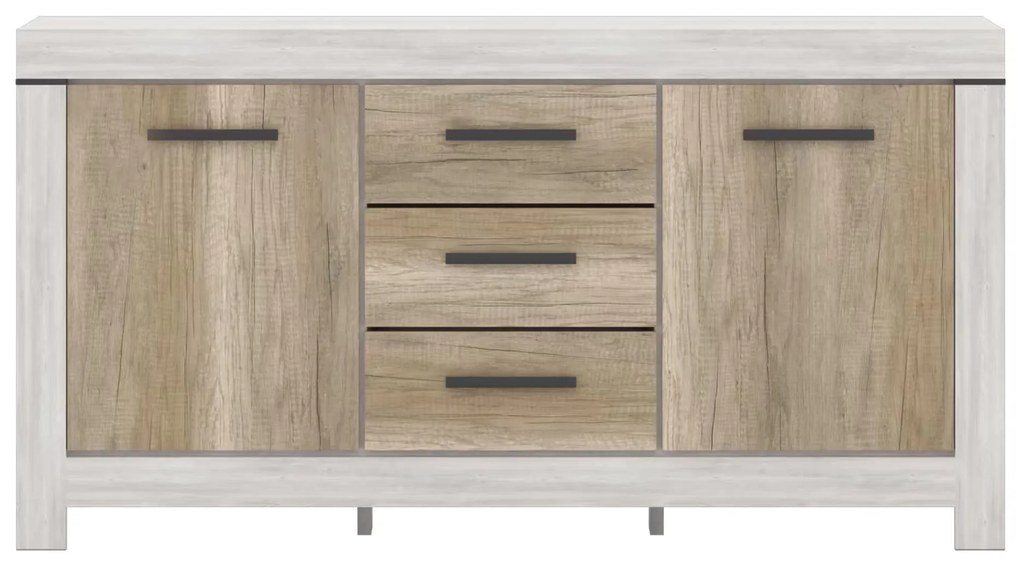 Komód Bloquearon 1 (canyon fenyő + karabela tölgy) . Akció -20%. 1116765