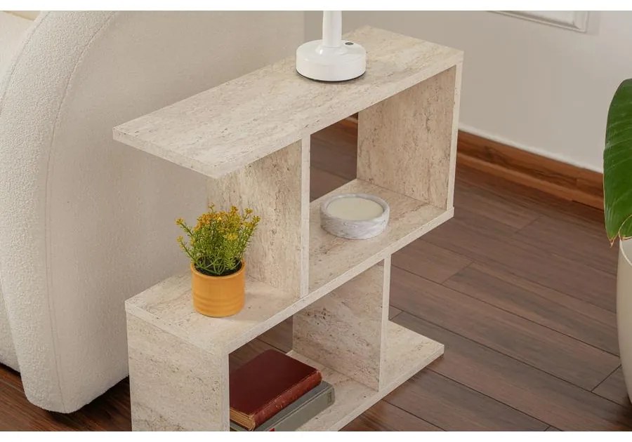 Kis asztal Life - Travertine
