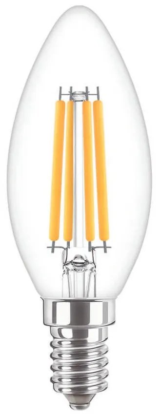 Pila B35 E14 LED gyertya fényforrás, 6.5W=60W, 2700K, 806 lm, 300°, 220-240V
