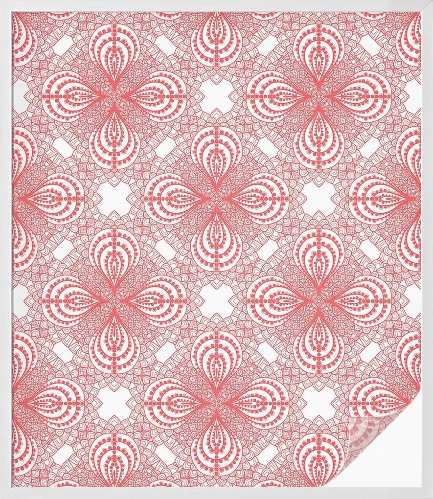 Ablakfólia öntapadós adatvédelem Csipke minták 100x116