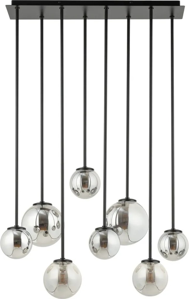 Sigma lighting modern mennyezeti lámpa tulia fekete szürke sig33494