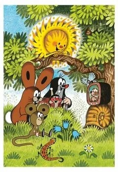 Dino Vakond puzzle , 2x 48 darab