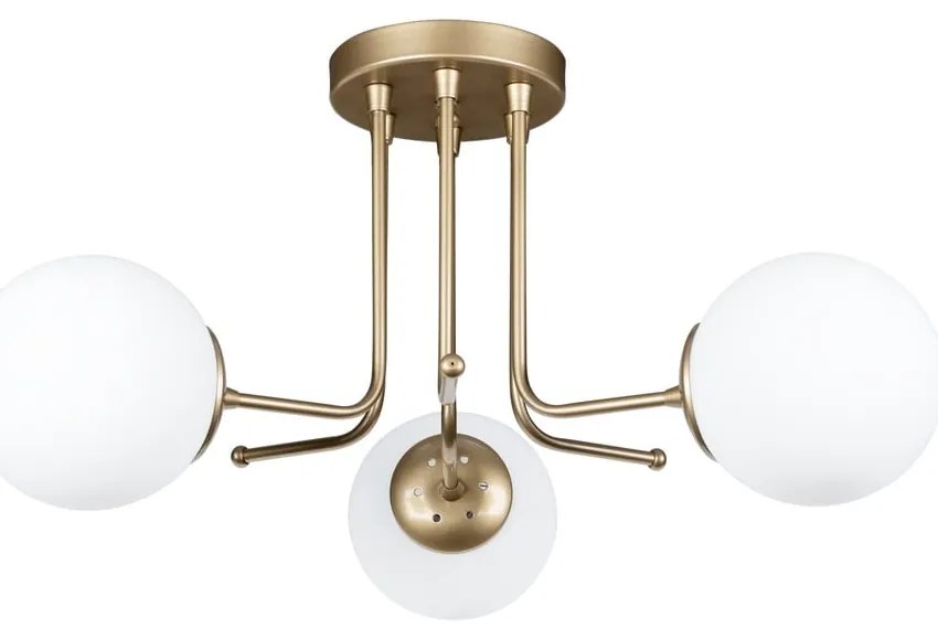 Star aranyszínű mennyezeti lámpa, magasság 34 cm - Squid Lighting