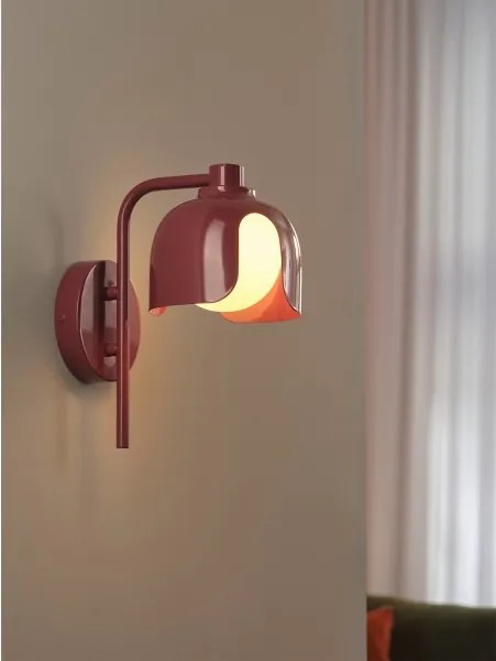 Osram - Fali lámpa DECOR COROLLE 1xG9/20W/230V piros