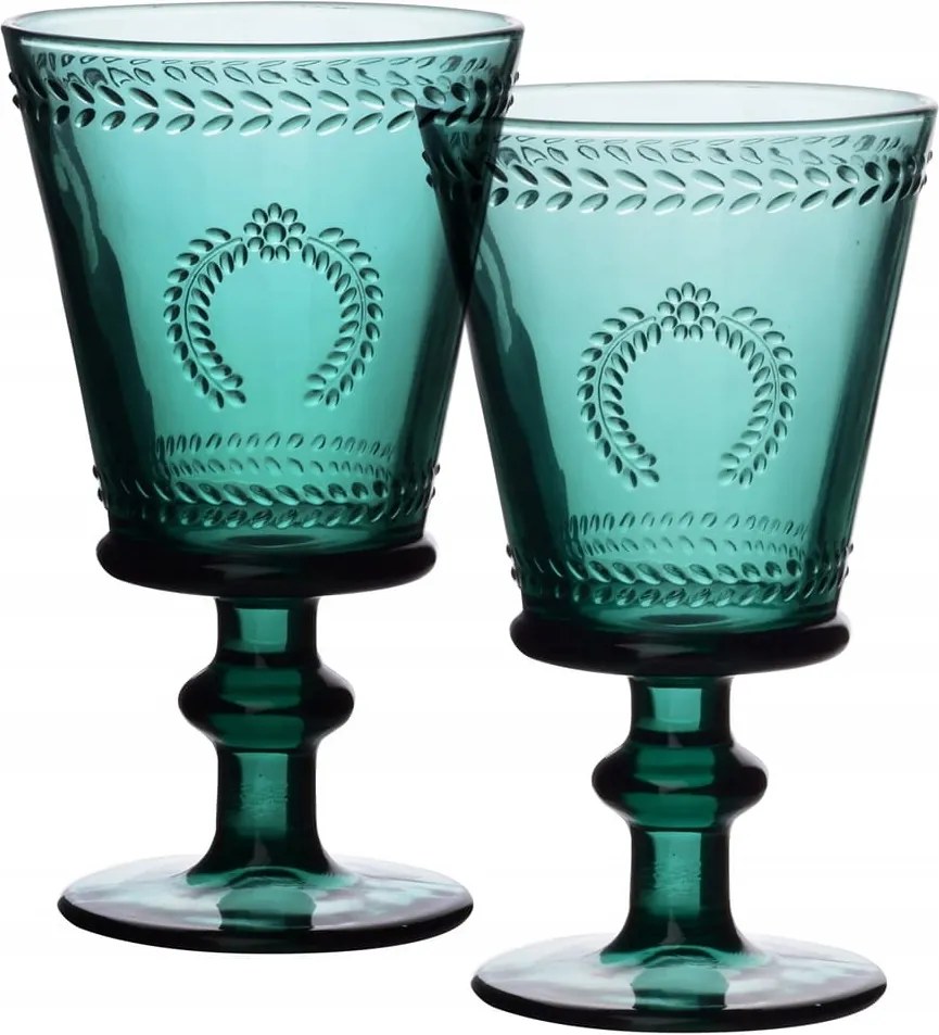 Ecila Dark Luxury borospohár készlet, 2 darabos, 280 ml