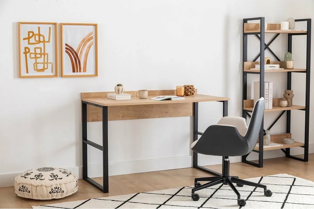 Deha Black and Sapphire Oak íróasztal