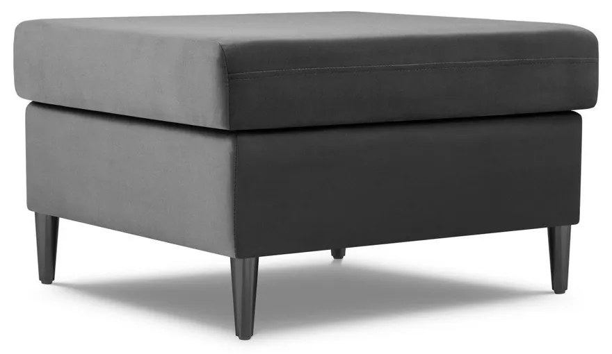 Világosszürke bársony lábtartó Kyoto – Cosmopolitan Design