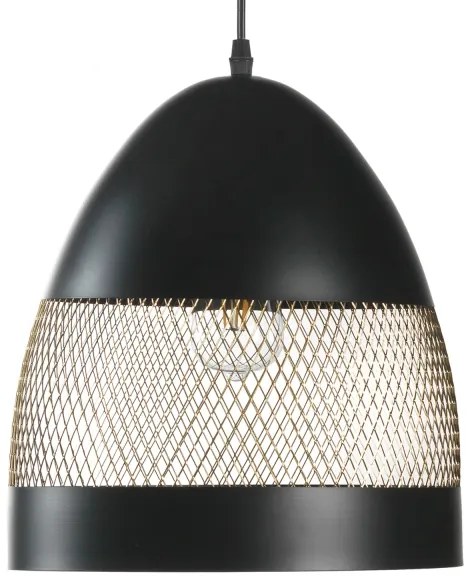 ONLI - Csillár zsinóron POLLY 1xE27/22W/230V fekete