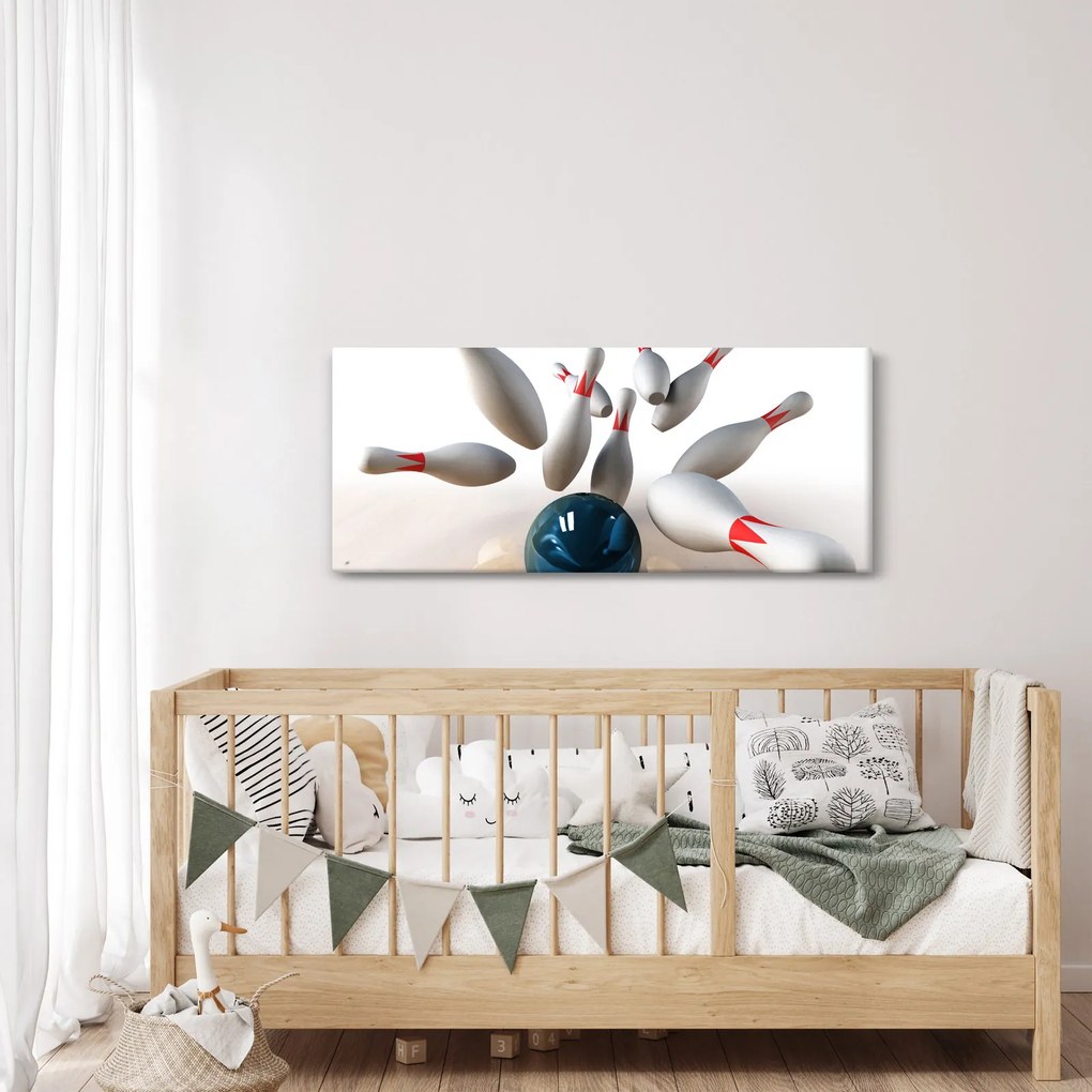 Kép - bowling (120x50 cm)