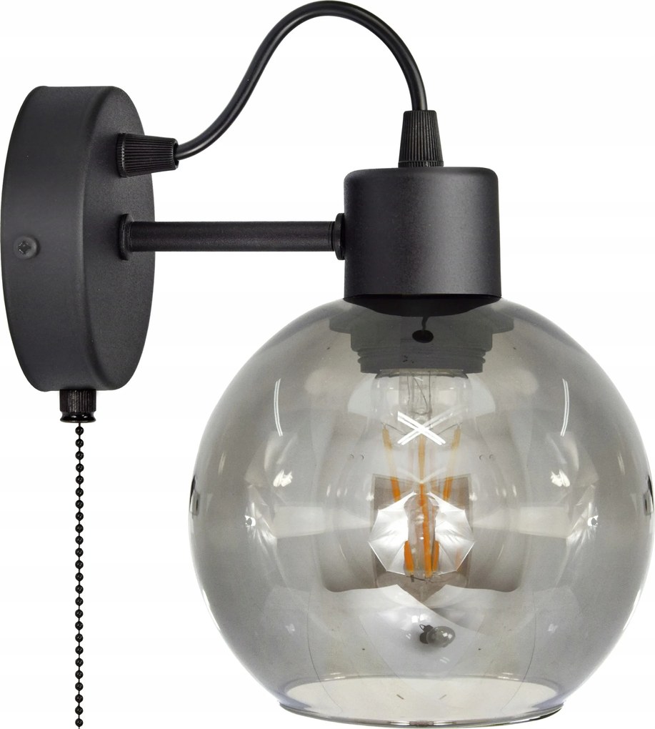 Üveg fali lámpa Led fali lámpa kapcsolóval