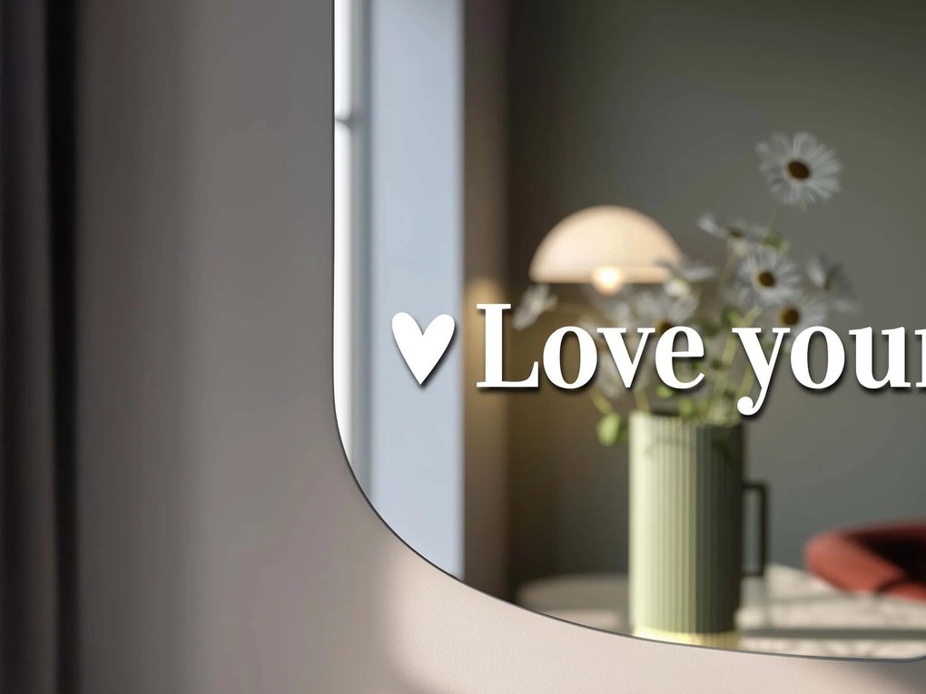 Tükör matrica S36 – Love yourself always.