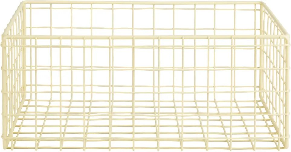 DEPOSIT fém kosár 20x30cm sárga