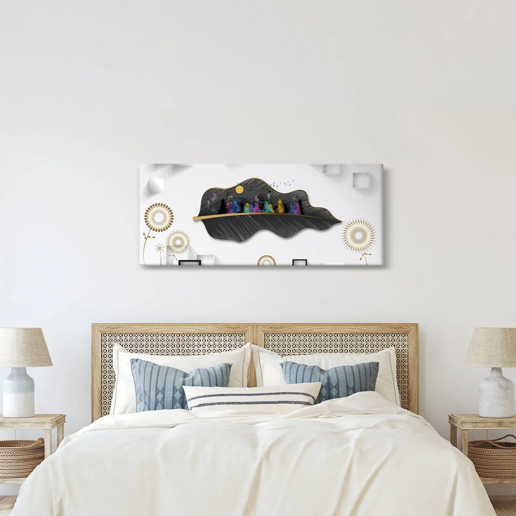 Az absztrakció képe (120x50 cm)