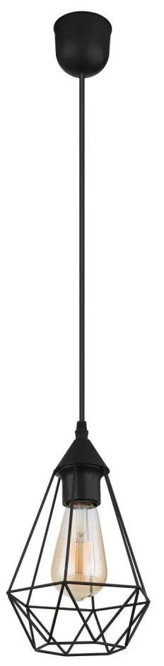 Globo 15745H - Csillár zsinóron ZACHARY 1xE27/60W/230V átm. 17 cm