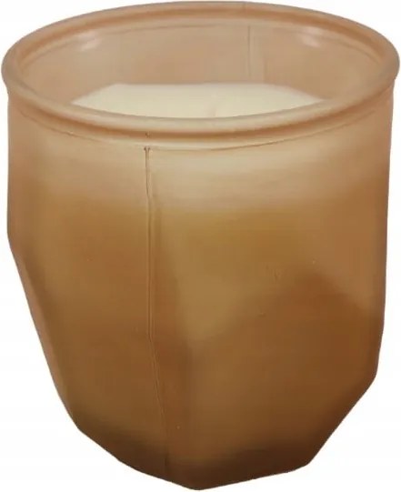 Szójagyertya barna öko üvegben kicsi