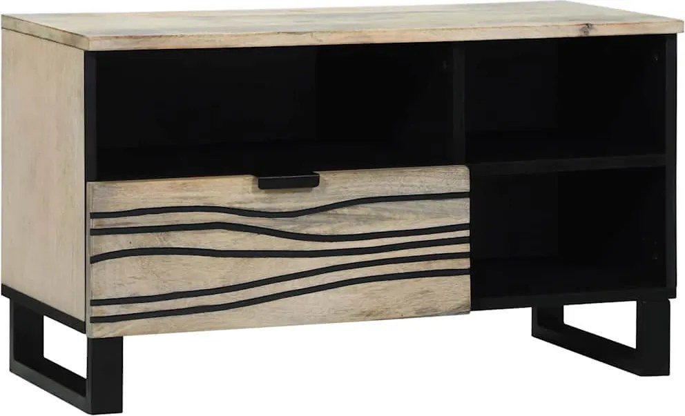 vidaXL TV egységek fiókkal Fehér 80 x 33 x 46 cm Faanyag
