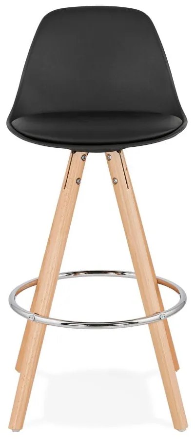 Anau fekete bárszék, ülésmagasság 64 cm - Kokoon