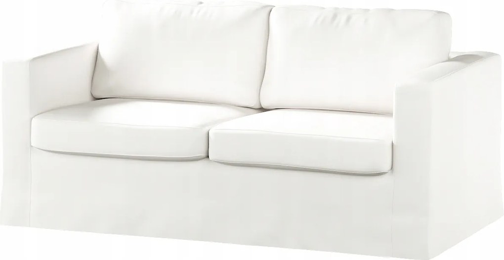 Dekoria Karlstad 2 személyes kinyitható kanapé huzat Ikea fehér