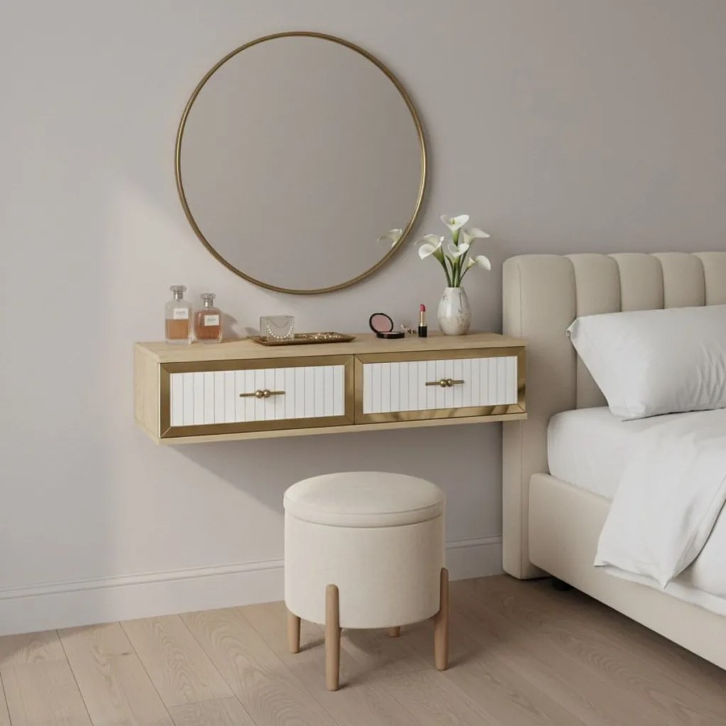 Tuna 120 - Sapphire Oak, White, Gold