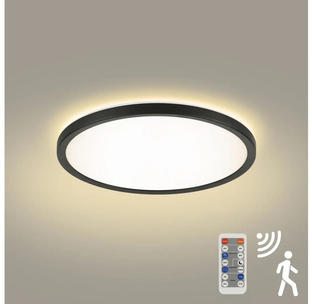 Brilagi-LED ULTRA SLIM állítható lámpa s érzékelővel LED/18W/230V Ø30 cm+DO