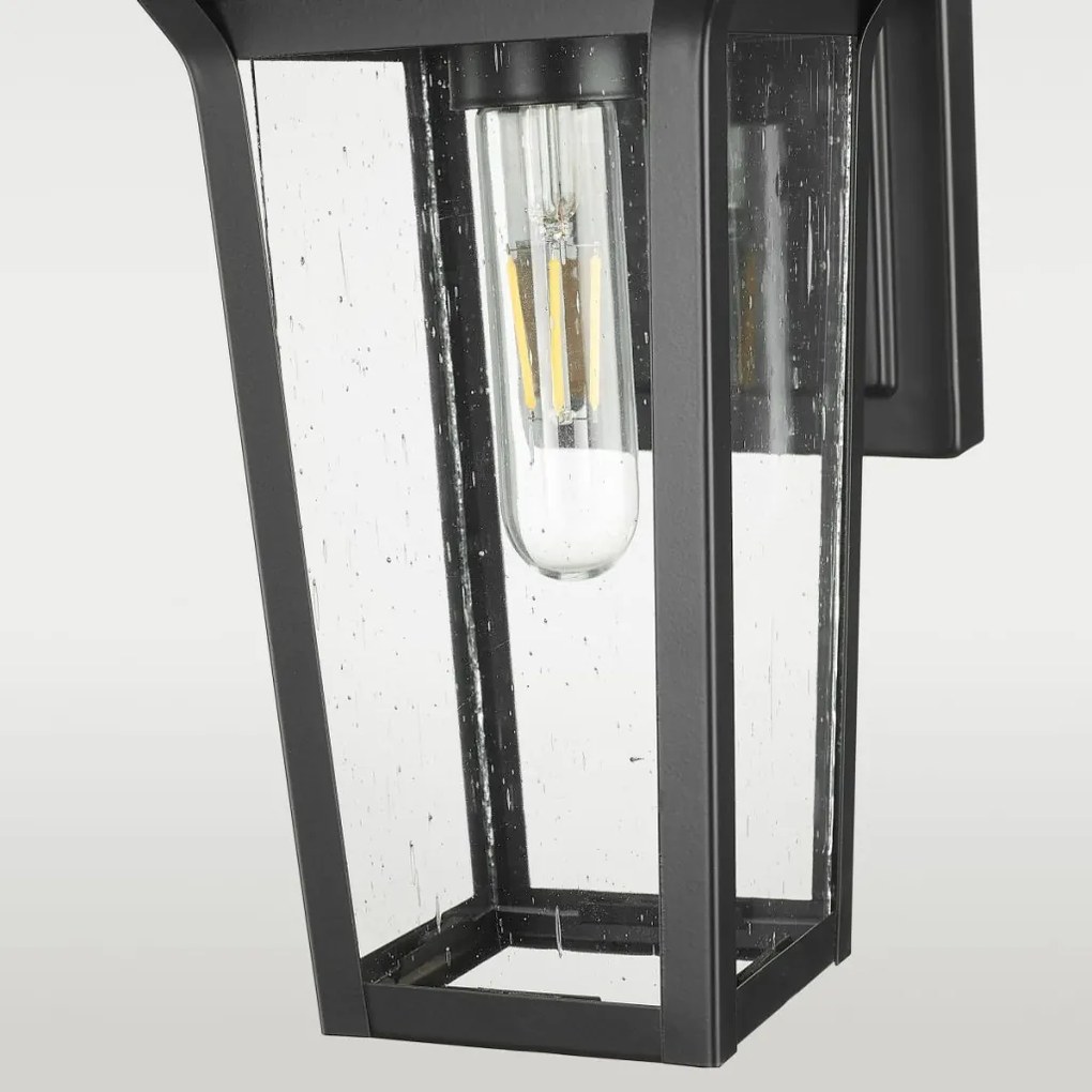 Cosmolight ZURICH W01609BK Fali lámpa 1x60W/E27 IP23