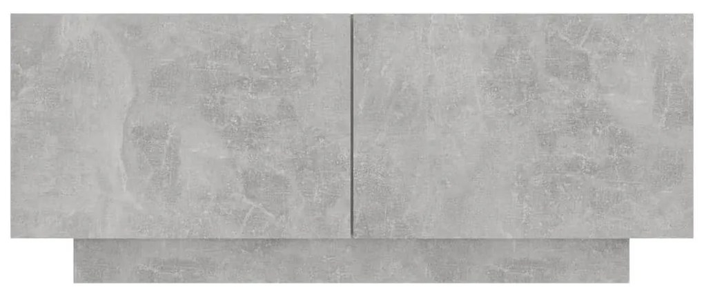 Betonszürke forgácslap éjjeliszekrény 100 x 35 x 40 cm