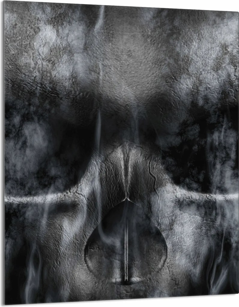 Üveg Vágódeszka 40x52 Koponya a Konyhába