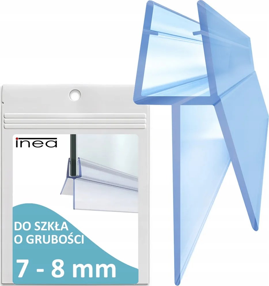 Paraván Ajtó Zuhanykabin Tömítés Alsó Vízszintes 7-8mm 70 CM