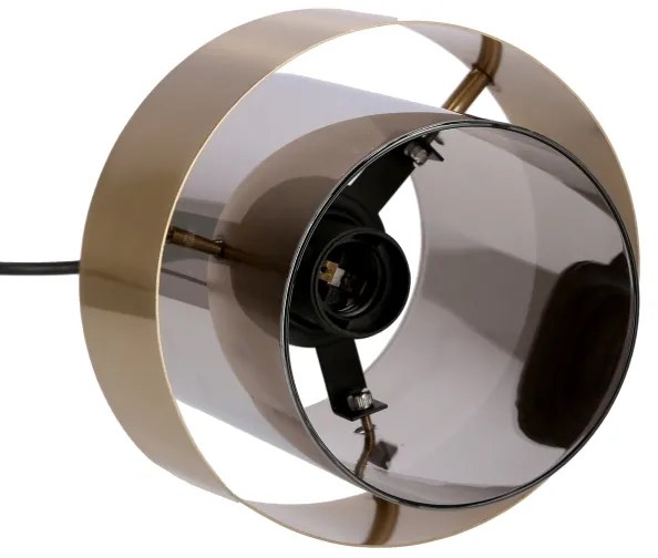 Csillár zsinóron SPIEGA 3xE27/60W/230V arany/fekete