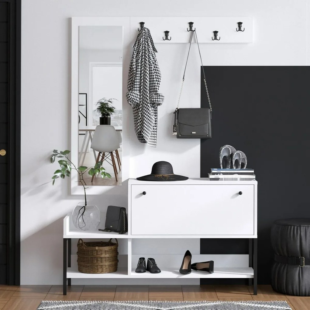 Előszoba szett Lopp Black and White