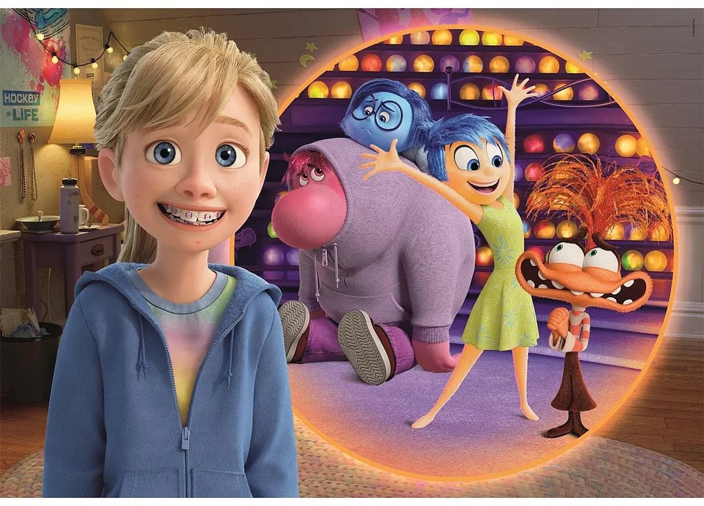 Disney Agymanók Riley 104 db-os maxi puzzle Clementoni