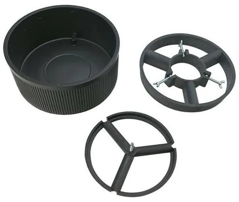 Karácsonyfa állvány 5 l, fekete