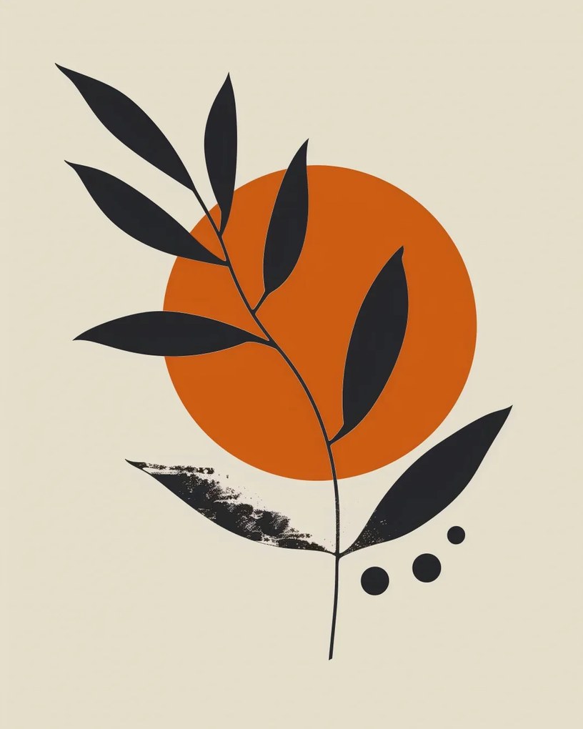 Poszter 40x50cm Élénkített Nap