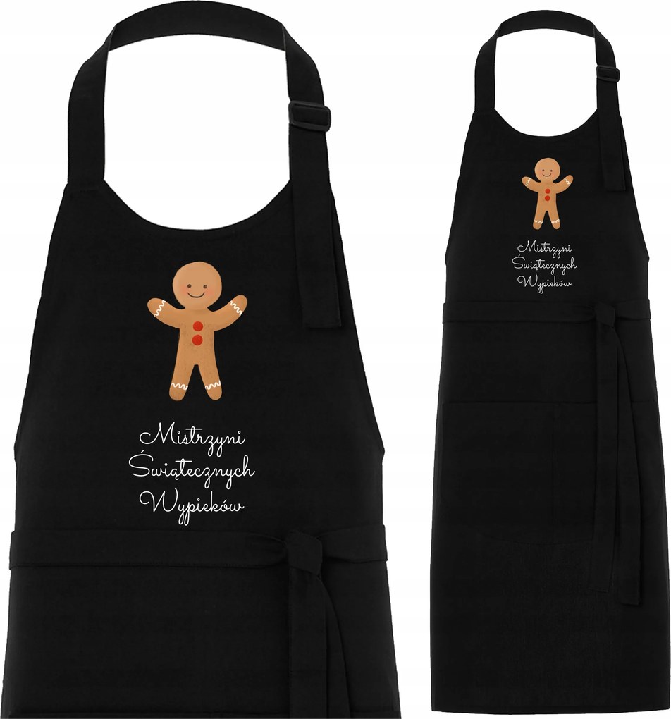 Konyhai Kötény Nyomott Mintával Ajándék Karácsonyra