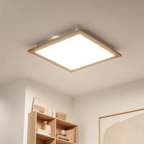 Eglo - LED Dimmelhető panel SALOBRENA-TW LED/32,5W/230V barna + távirányító