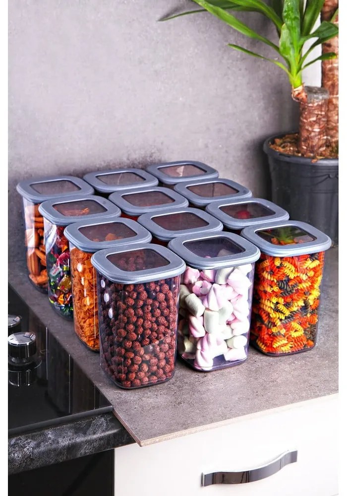 Élelmiszertartó doboz szett 12 db-os Fresco – Hermia