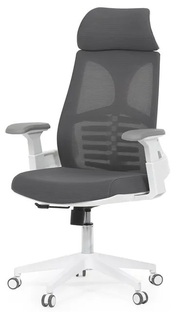 Fehér irodai szék hintamechanikával. KA-S247 WT