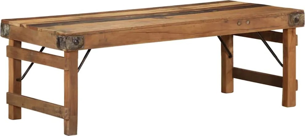 vidaXL Dohányzóasztal Barna 110 x 55 x 40 cm