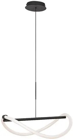 RÁBALUX 72252 SERENA Modern Led Függesztett Lámpa Fekete IP20
