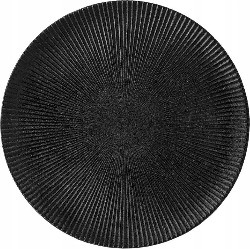 Bloomingville Neri Ebédlő tányér 29 cm Fekete