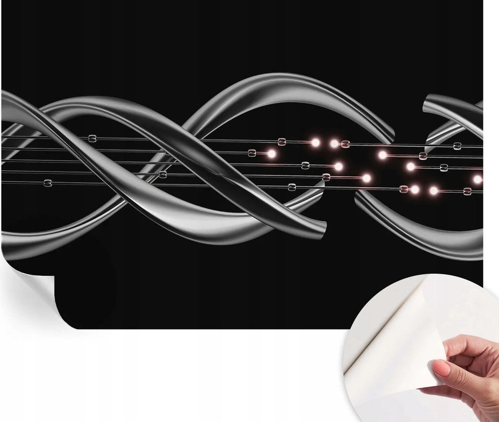 Öntapadós fotótapéta Nappali és Hálószoba irodába Fonott minta 152x104