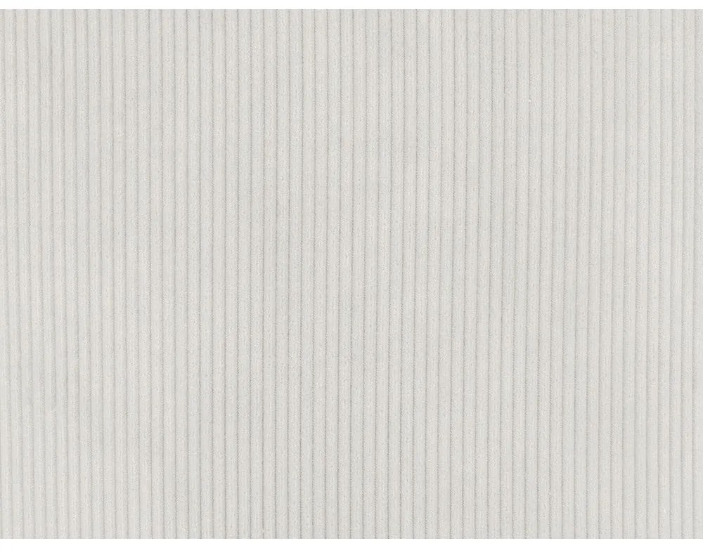 Fehér kordbársony fotel Vigor – Leitmotiv