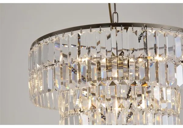 Searchlight 1375-5AB - Láncos csillár EMPIRE 5xE14/60W/230V