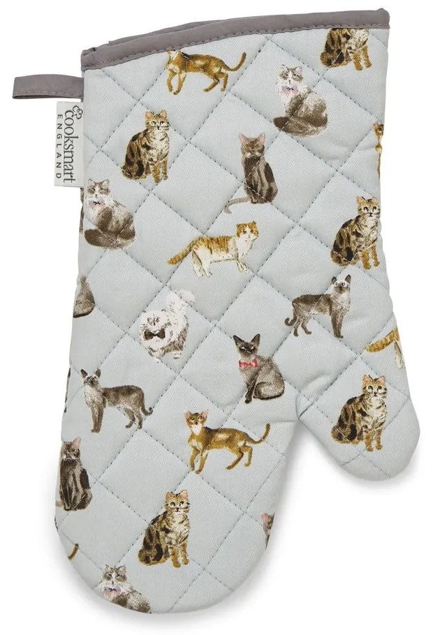 Konyharuha, kötény és edényfogó szett 5 db-os Curious Cats – Cooksmart ®