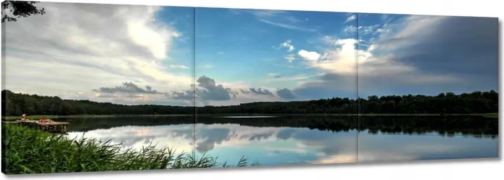 Vászonkép 150x50 Csendes tó