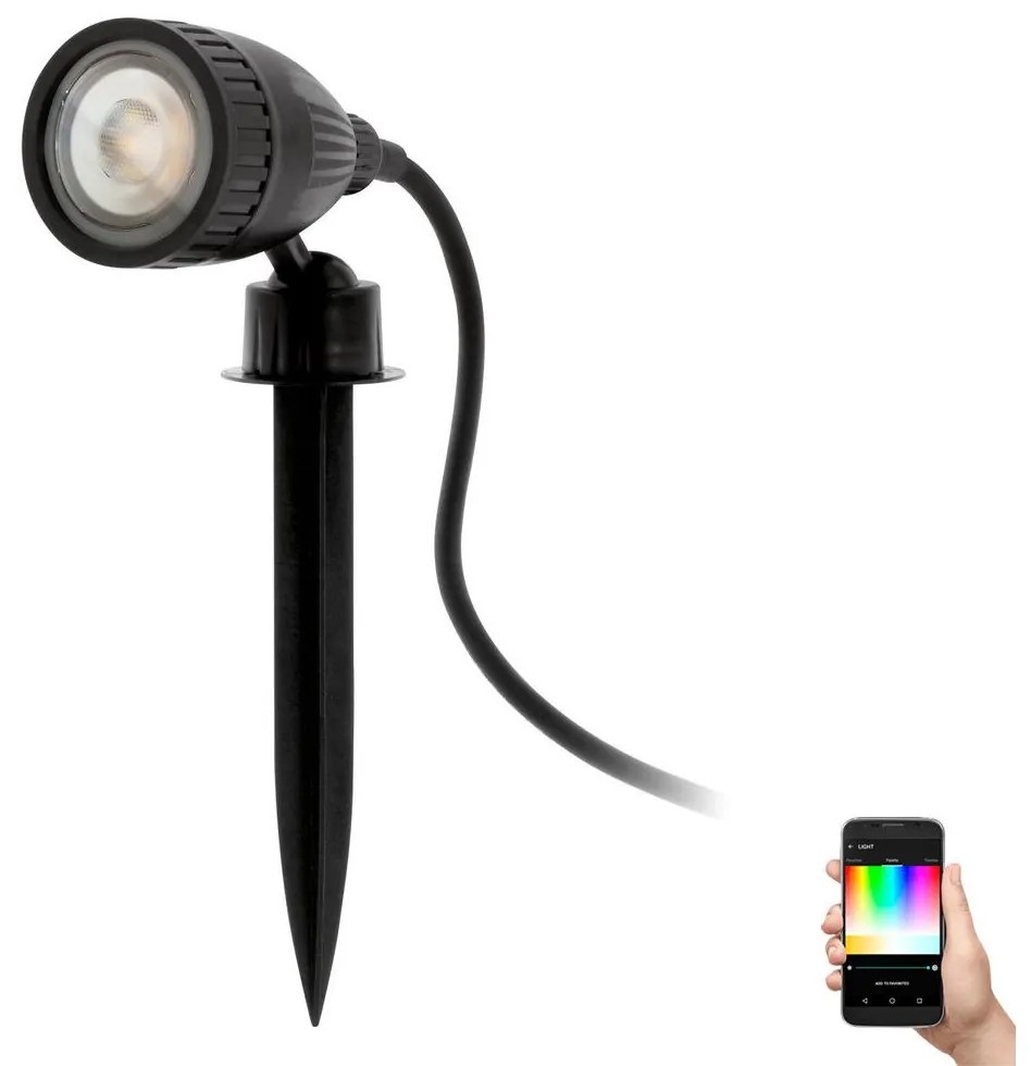 Eglo 98052 - LED RGB Kültéri lámpa NEMA-C 1xGU10/5W/230V IP44